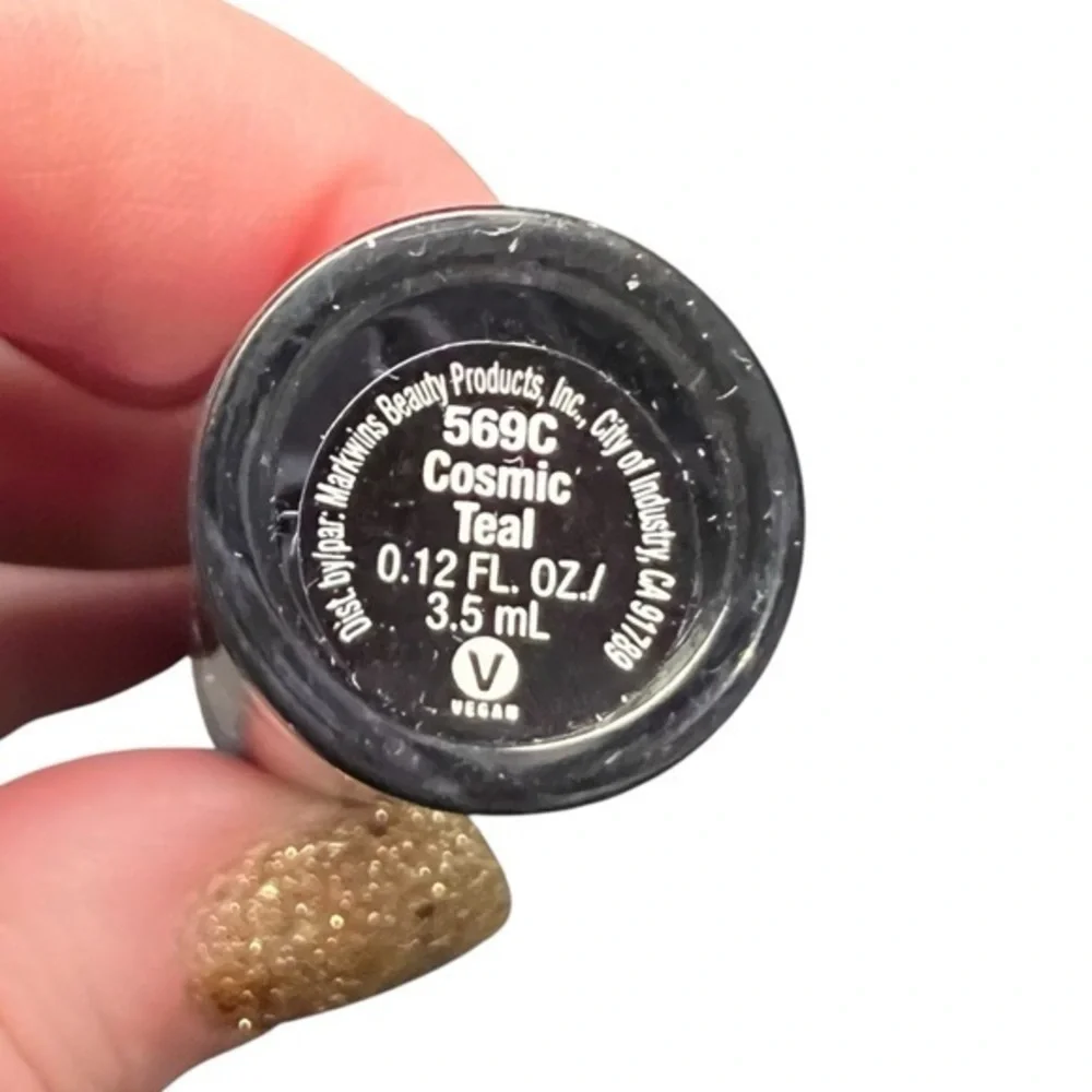 Wet N Wild Megalast Liquid Catsuit Liquid Eyeshadow 569C Cosmic Teal SEALED NEW‎